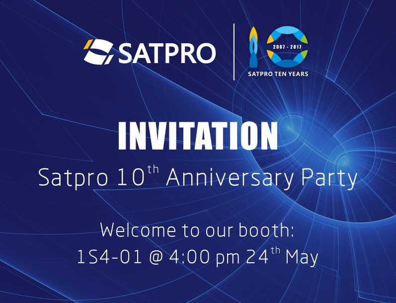 SATPRO再战狮城，十周年派对欢迎您的到来！